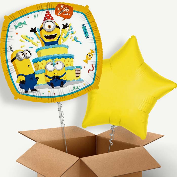 Minions Rise of Gru Helium Balloon Duo | Party Save Smile