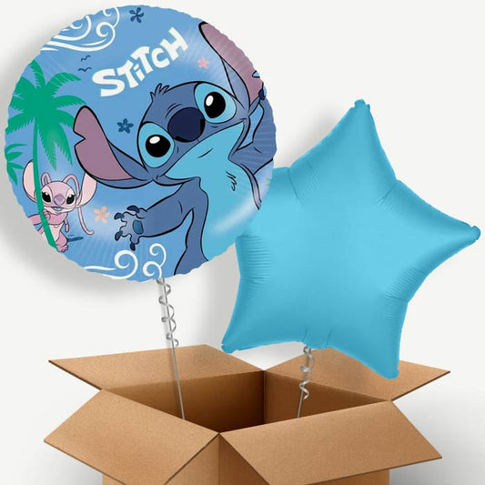 Lilo and Stitch Helium Balloon Pair | Party Save Smile