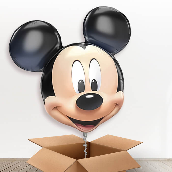 Mickey Mouse Head Giant Helium Balloon in a Box | Giant Balloon | Party Save Smile