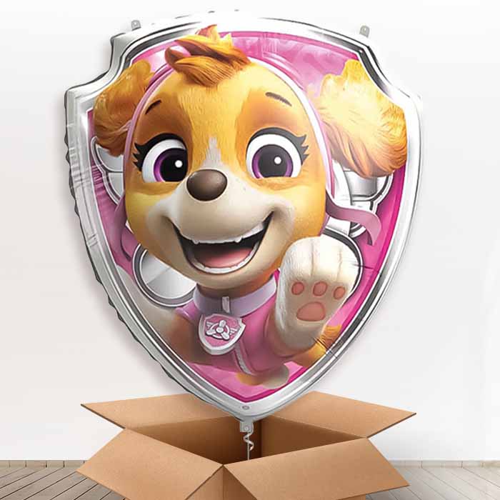 Skye Paw Patrol Giant Helium Balloon in a Box | Giant Balloon | Party Save Smile