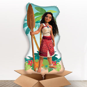 Giant Moana Helium Balloon In a Box