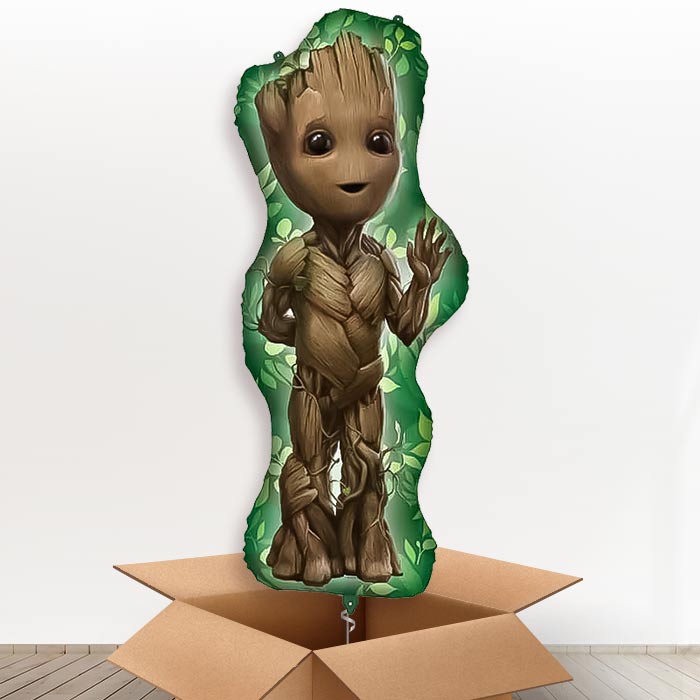 Avengers Groot Giant Helium Balloon in a Box | Giant Balloon | Party Save Smile