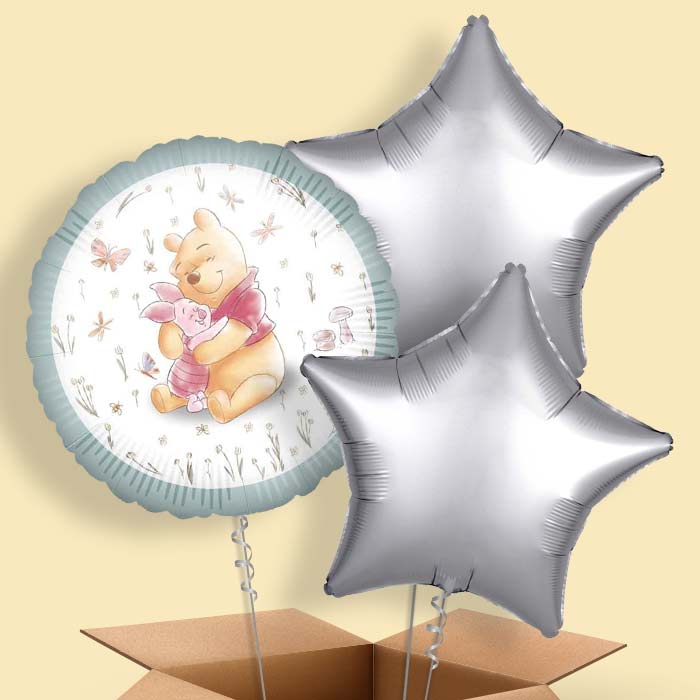 Winnie the Pooh Helium Balloon in a Box - 3 Balloon | Party Save Smile
