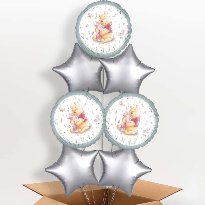 Winnie the Pooh Helium Balloon in a Box - 7 Balloon | Party Save Smile