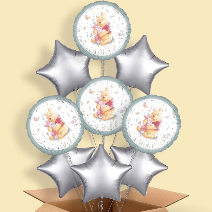 Winnie the Pooh Helium Balloon in a Box - 9 Balloon | Party Save Smile