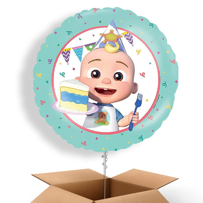 Cocomelon Birthday Helium Balloon in a Box - 1 Balloon | Party Save Smile