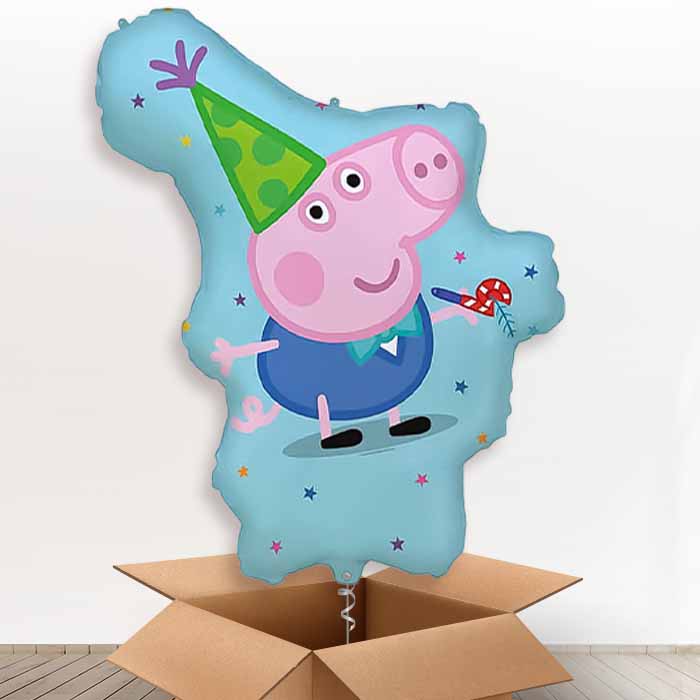 George Pig Giant Helium Balloon in a Box | Giant Balloon | Party Save Smile