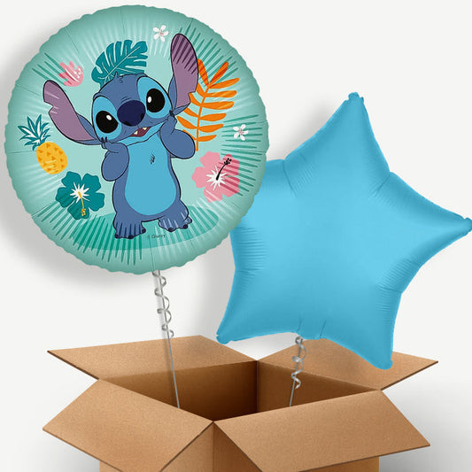 Stitch Helium Balloon Duo | Party Save Smile