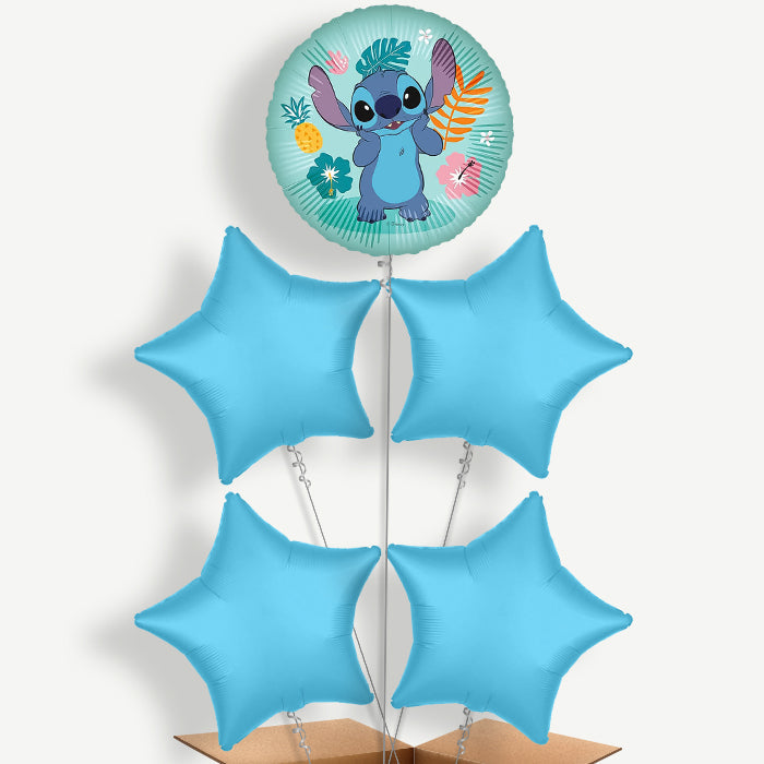 Stitch Helium Cluster Balloons | Party Save Smile