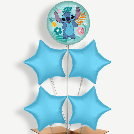 Stitch Helium Cluster Balloons | Party Save Smile