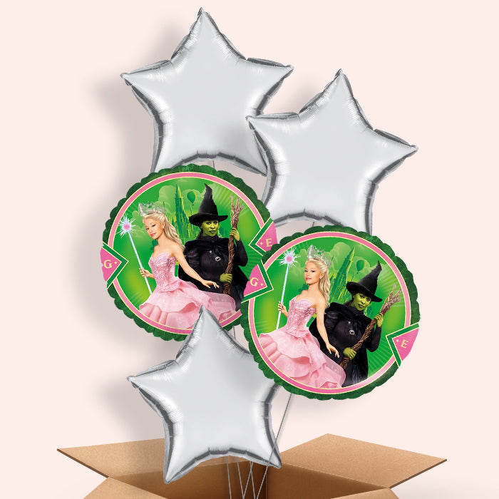 Wicked Helium Balloon in a Box - 5 Balloons | Party Save Smile