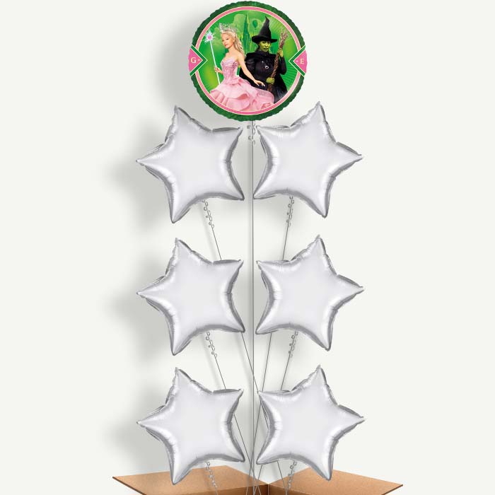 Wicked Balloon Arrangement Inflated with Helium | Party Save Smile