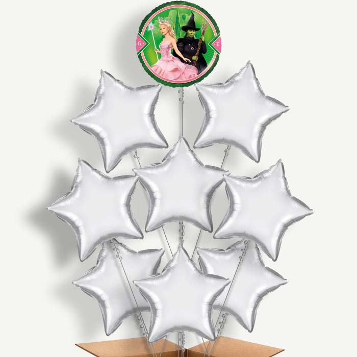 Wicked Balloon Bundle Inflated with Helium | Party Save Smile