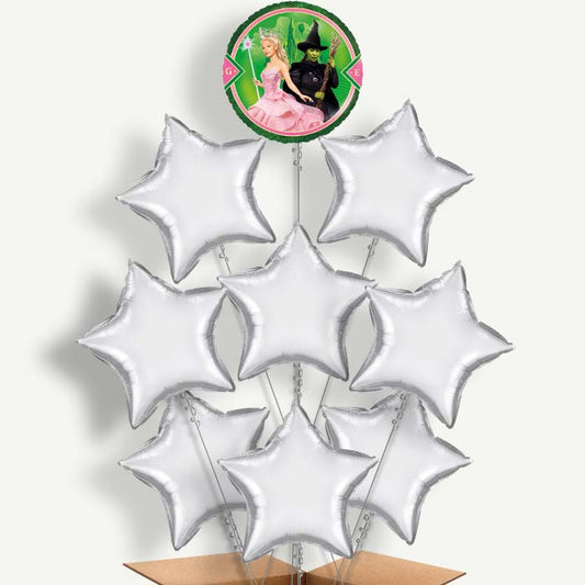 Wicked Balloon Bundle Inflated with Helium | Party Save Smile