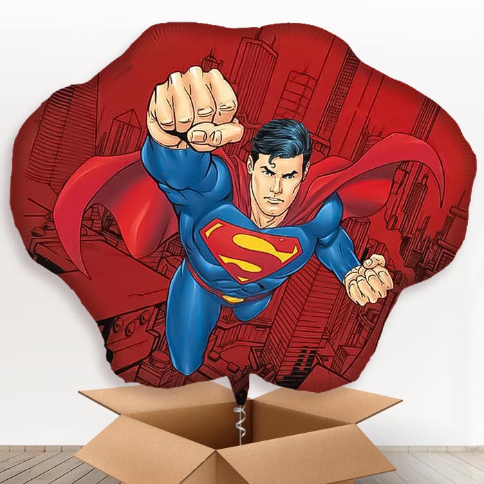 Superman Krypton Giant Helium Balloon in a Box | Giant Balloon | Party Save Smile