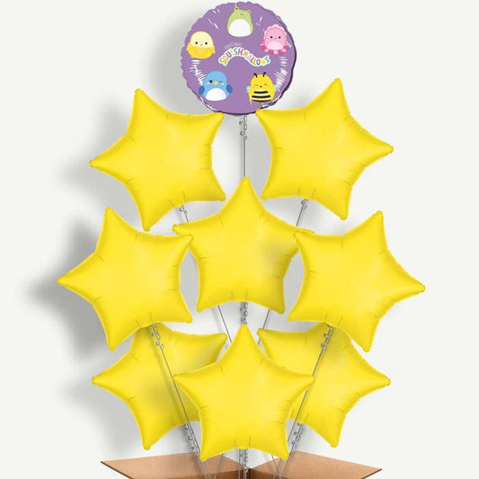 Squishmallow Balloon Bundle Inflated with Helium | Party Save Smile