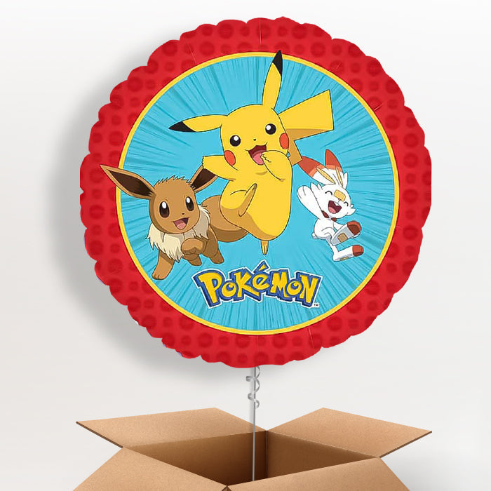 Pokemon Pikachu Helium Balloon in a Box - 1 Balloon | Party Save Smile