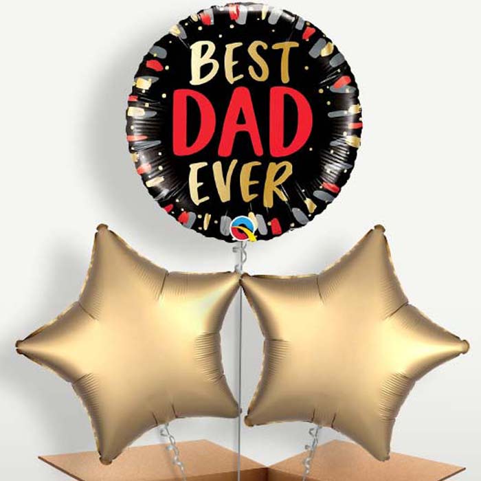 Best Dad Ever Father's Day Bunch of Balloons | Party Save Smile