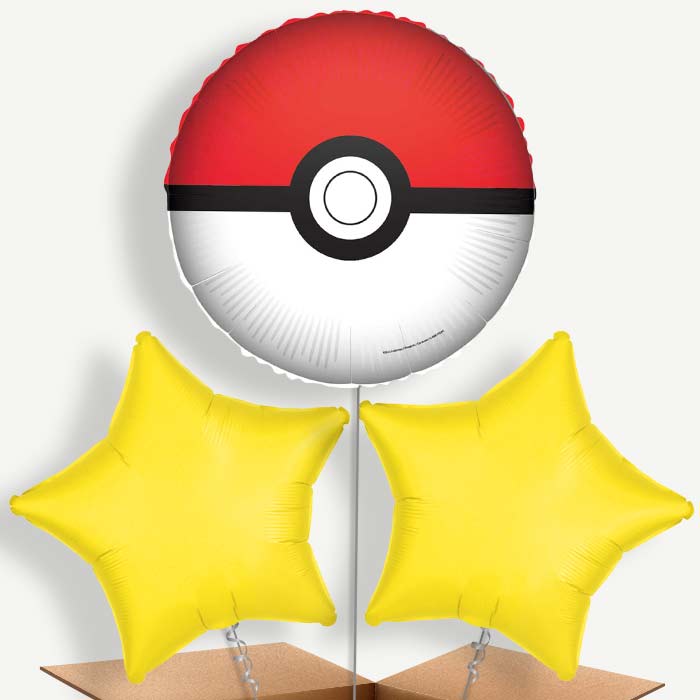 Pokemon Pokeball Bunch of Balloons (Trio) | Party Save Smile