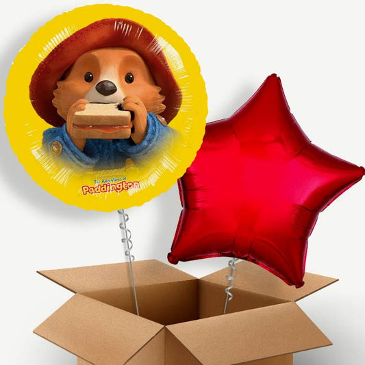 Paddington Bear Helium Balloon Pair | Party Save Smile
