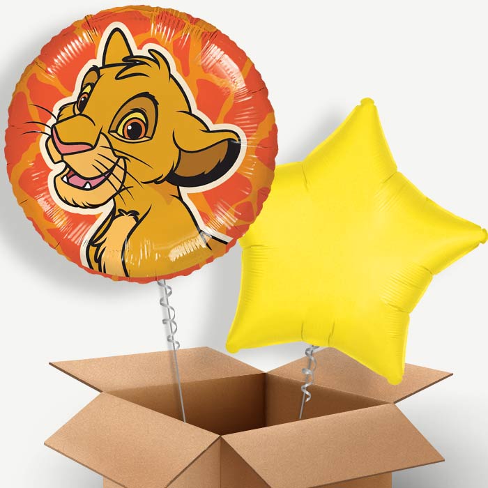 Lion King Helium Balloon Pair | Party Save Smile