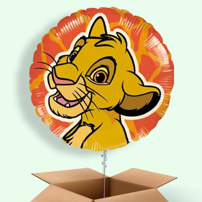 Lion King Helium Balloons in a Box - 1 Balloon | Party Save Smile