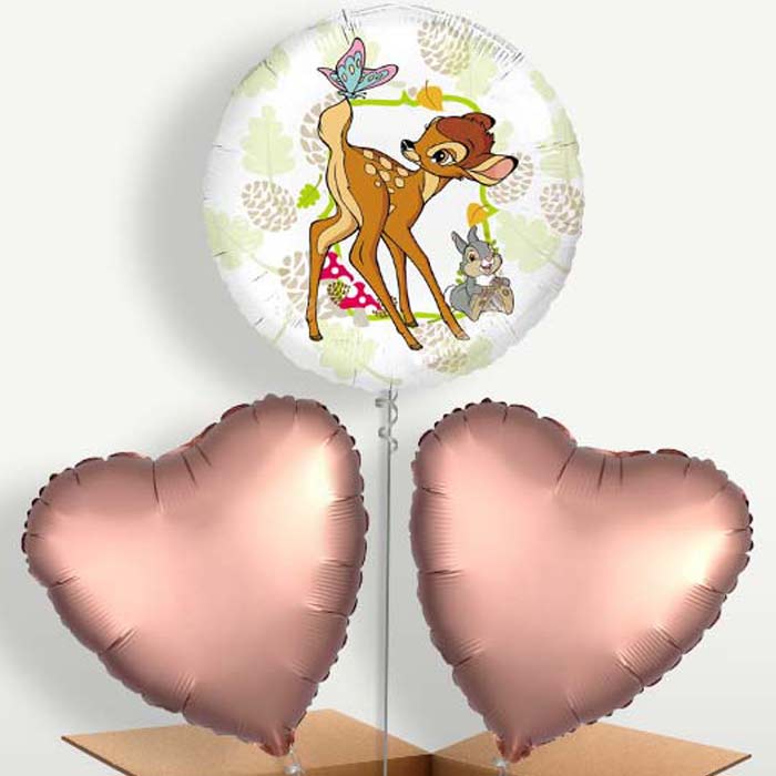 Bambi Bunch of Balloons inflated with Helium | Party Save Smile