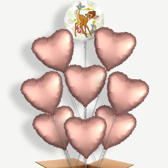 Bambi Balloon Bundle Inflated with Helium | Party Save Smile