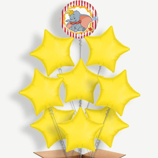 Dumbo Balloon Bundle Inflated with Helium | Party Save Smile