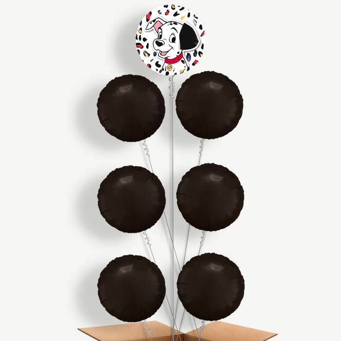 101 Dalmatians Balloon Arrangement Inflated with Helium | Party Save Smile