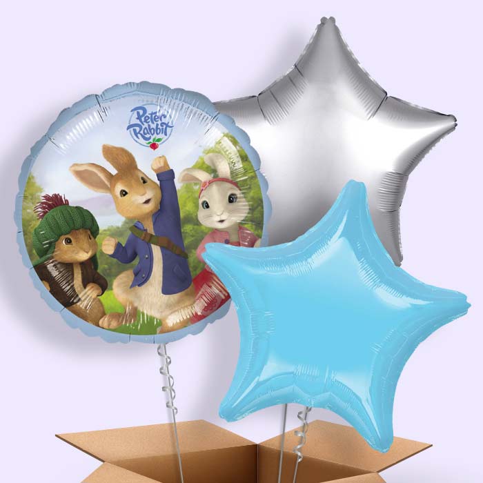 Peter Rabbit Helium Balloon in a Box - 3 Balloon | Party Save Smile