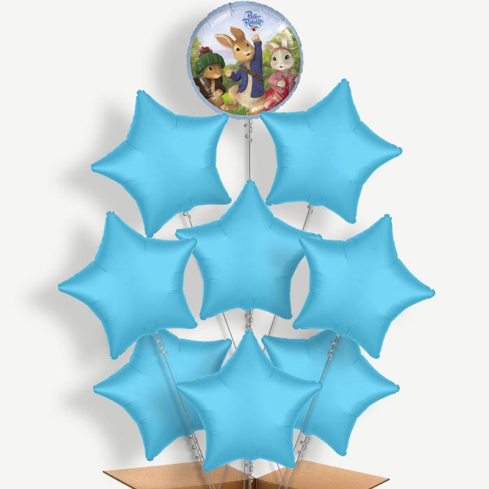 Peter Rabbit Balloon Bundle Inflated with Helium | Party Save Smile