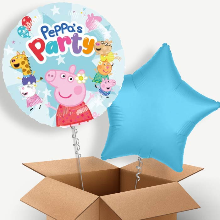 Peppa Pig Party Helium Balloon Couple | Party Save Smile