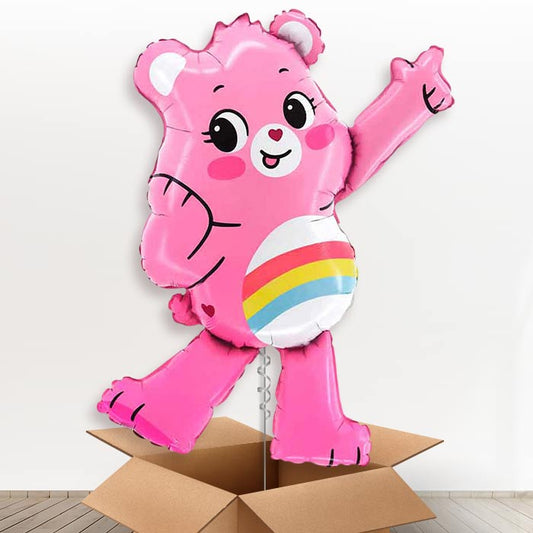 Cheer Bear Care Bear Giant Helium Balloon in a Box | Giant Balloon | Party Save Smile