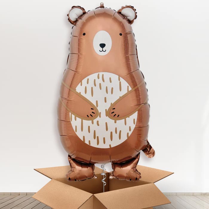 Mummy Bear Helium Balloon in a Box - Giant Balloon | Party Save Smile