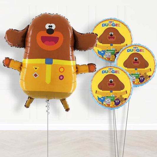 Hey Duggee Inflated Helium Balloons Delivered - Themed Bouquet | Party Save Smile