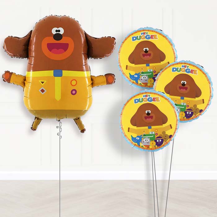 Hey Duggee Inflated Helium Balloons Delivered - Themed Bouquet | Party Save Smile