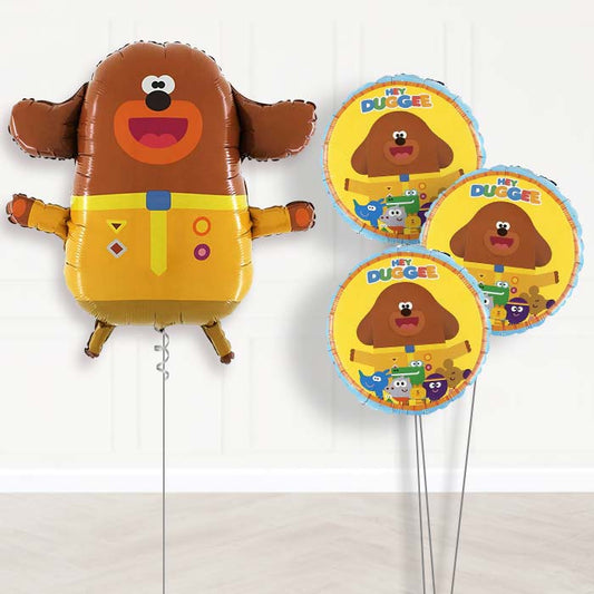 Hey Duggee Inflated Helium Balloons Delivered - Themed Bouquet | Party Save Smile