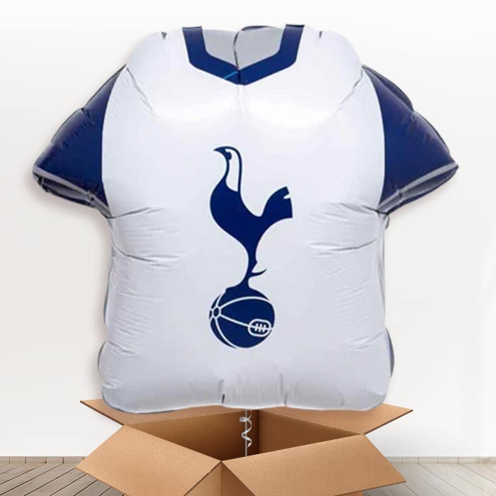 Tottenham Hotspur Football Helium Balloon in a Box - 1 x Giant Balloon | Party Save Smile
