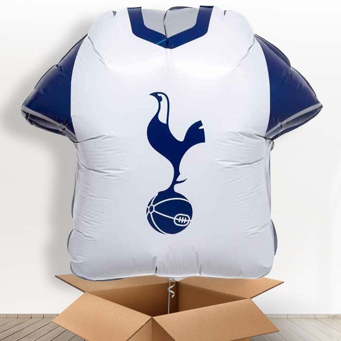 Tottenham Hotspur Football Helium Balloon in a Box - 1 x Giant Balloon | Party Save Smile