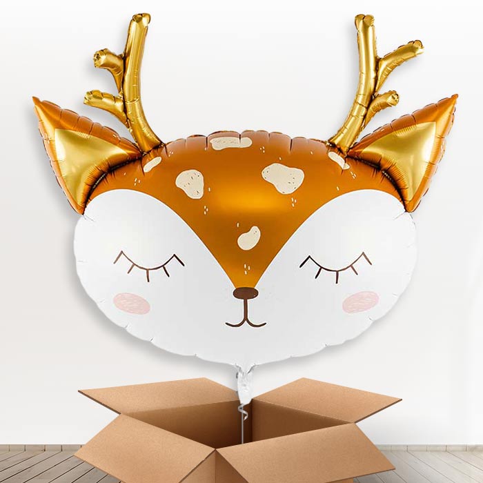 Deer Giant Helium Balloon in a Box-Giant Balloon | Party Save Smile