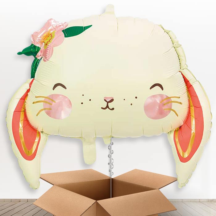 Rabbit Head Giant Helium Balloon in a Box-Giant Balloon | Party Save Smile