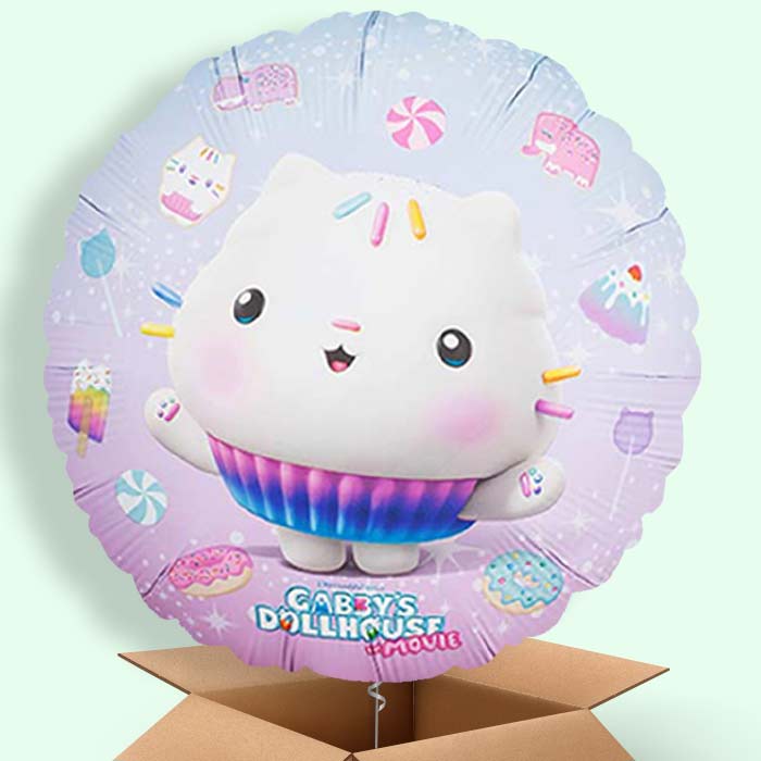 Cakey Gabby Dollhouse Helium Balloon in a Box - 1 Balloon | Party Save Smile