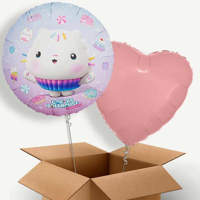 Cakey Gabby Dollhouse Helium Balloon Two | Party Save Smile