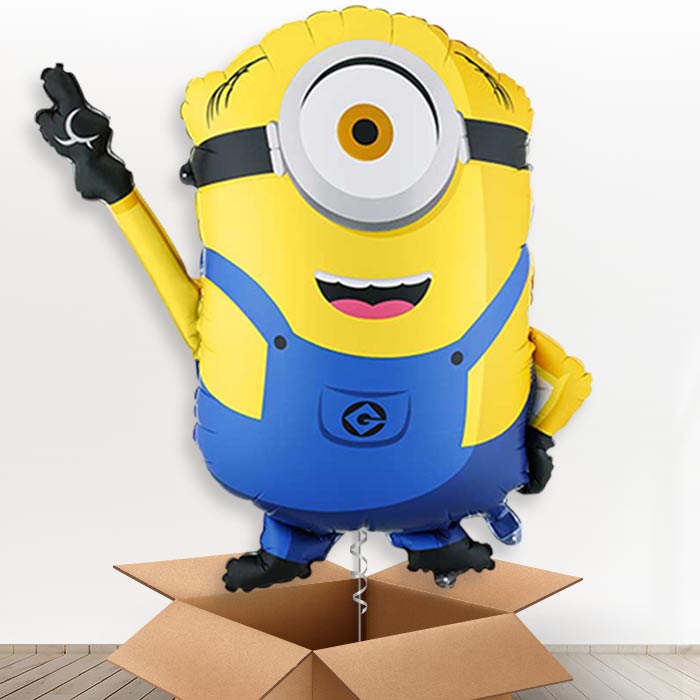 Minion Mel Giant Helium Balloon in a Box-Giant Balloon | Party Save Smile