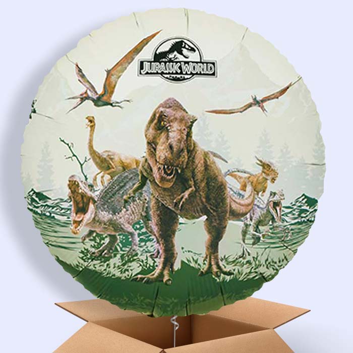 Jurassic World Helium Balloon in a Box - 1 Balloon | Party Save Smile