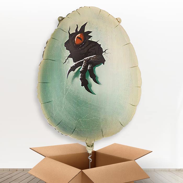 Jurassic World Dinosaur Egg Giant Helium Balloon in a Box-Giant Balloon | Party Save Smile