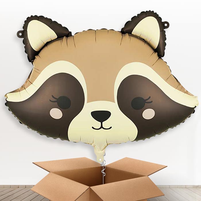 Raccoon Giant Helium Balloon in a Box-Giant Balloon | Party Save Smile