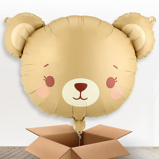 Teddy Bear Helium Balloon In a Box - Giant Balloon | Party Save Smile