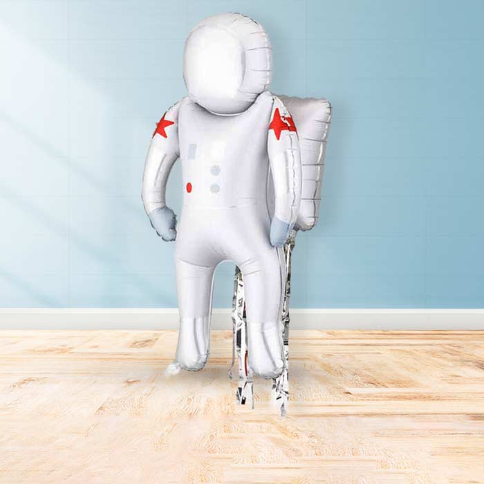 Inflated Astronaut with Jetpack Balloon in a Box-Air Filled Balloon | Party Save Smile